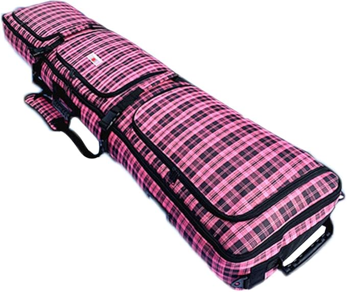 UNISTRENGH Snowboard Bag for Air Travel - Fully Padded Waterproof SnowboardingBag, Durable Multi-Compartment Outdoor Snow Skis Bag