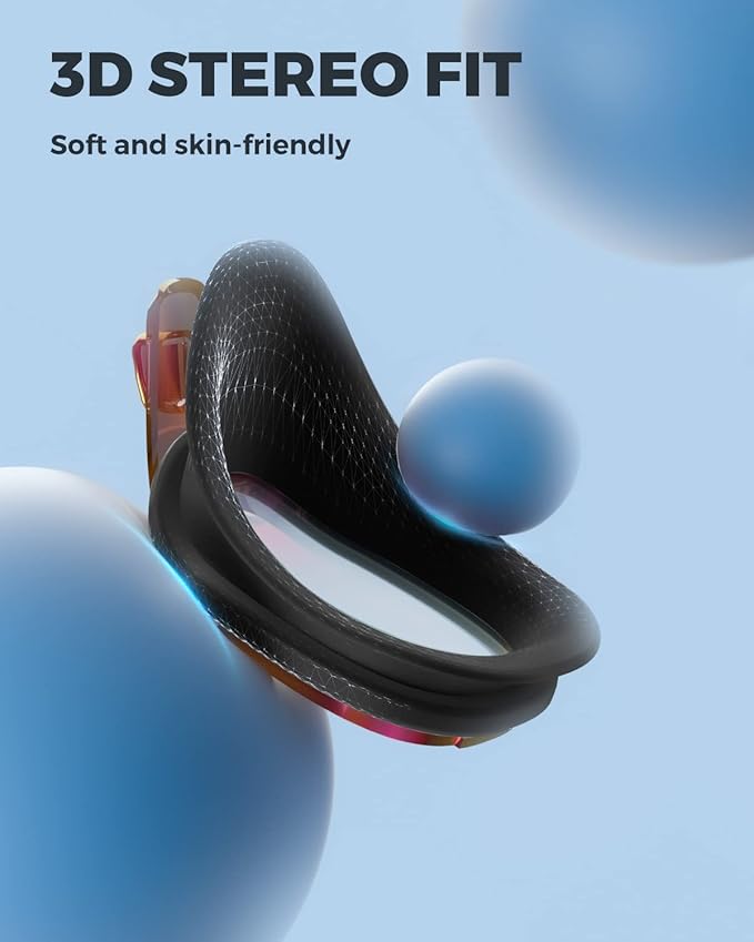 OMID Swim Goggles, P3 Anti-Fog Swimming Goggles for Men Women Anti-UV Goggles