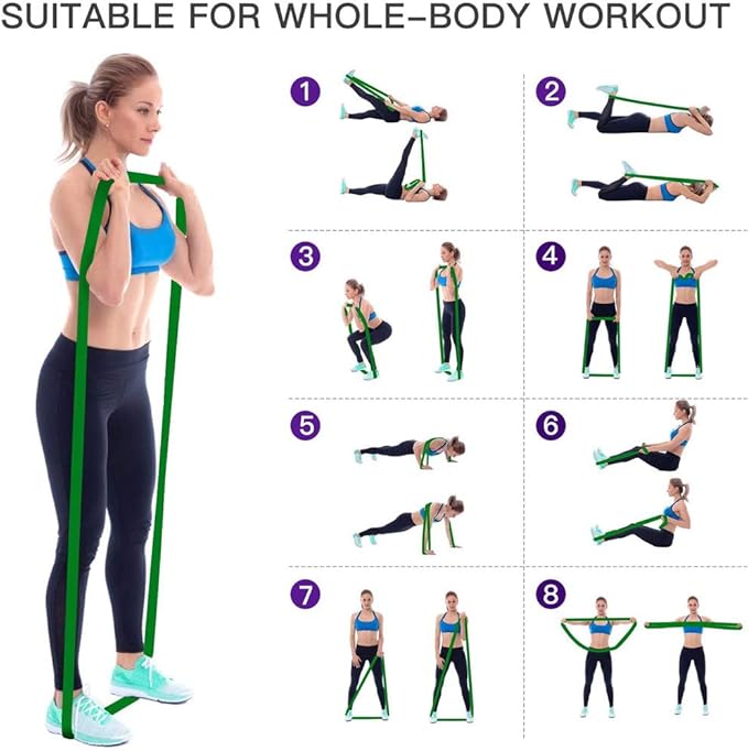 Pull-Up Bands - Resistance Bands for Women's Workout - Perfect for Gym & Home