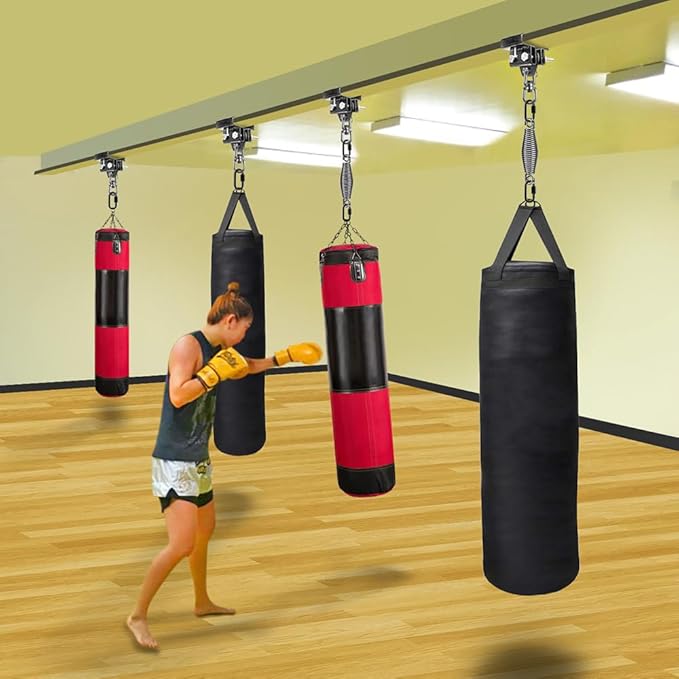 BeneLabel Punching Bag Hanger, Heavy Bag Mount, Boxing Bag Kit, Holder, Wall Mount, Accessories for Beam, 400KG Capacity