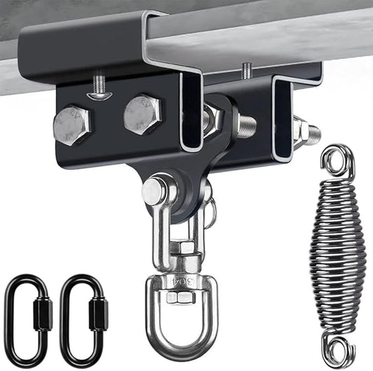 BeneLabel Punching Bag Hanger, Heavy Bag Mount, Boxing Bag Kit, Holder, Wall Mount, Accessories for Beam, 400KG Capacity