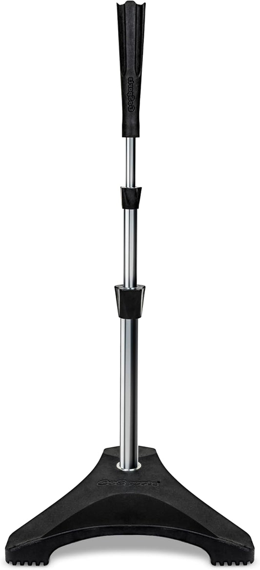 GoSports Baseball & Softball Pro Batting Tee with Heavy-Duty Tripod Base Design and Adjustable Height