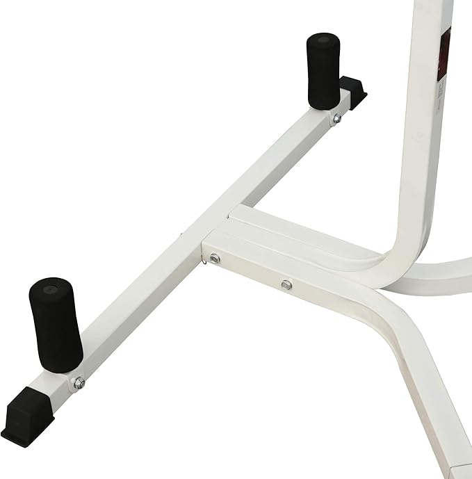 Soozier 2 in 1 Punching Bag Stand, Adjustable Height Heavy Bag Stand with Weighted Base and Speed Bag, Freestanding for Home Gym