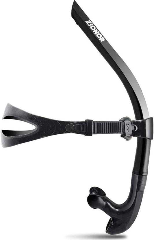 ZIONOR Snorkel Lap Swimming Swimmer Training Diving Snorkeling Comfortable Mouthpiece One-Way Purge Valve for Pool Open Water