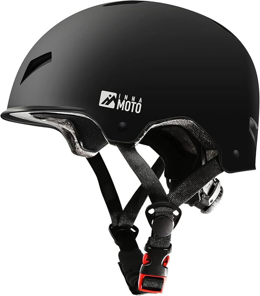 Skateboard Helmet for Adults - Adjustable Certified Safety Adults Helmet for Skateboarding Bike Bicycle Scooter Cycling Skate Skating Multisport Helmets for Women Men Boys Girls Kids Youth