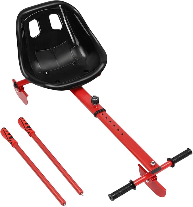 Snow Racer Sled, Modern Ski Scooter Scooter Board Snow Racer Sled up to 176.4lbs for Kids and Adults