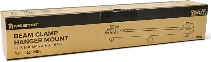 Meister - Clamp Suspension Bracket for Boxing and MMA, Suspension Straps and roof Accessories