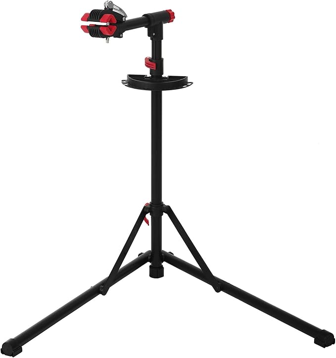 UNISKY Bike Repair Stand for Maintenance Height Adjustable Rack with Quick Release Bicycle Mechanics Maintenance Workstand
