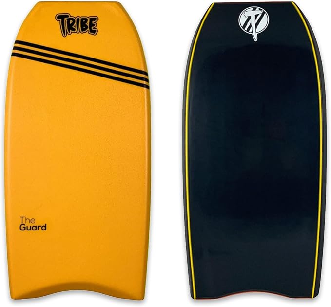 T Tribe Guard Bodyboards - Body Boards for Adults and Kids - Board for Waves - Boogie Board for Beach Bodyboarding (34", 36", 38", 39", 40", 41'', 42'', 43" & 44")