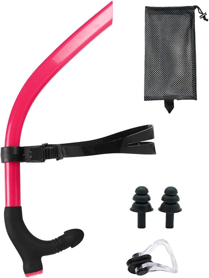 Snorkel Swim Training Practice Freestyle Learn to Swim for Pool Swimming and Open Water Snorkeling