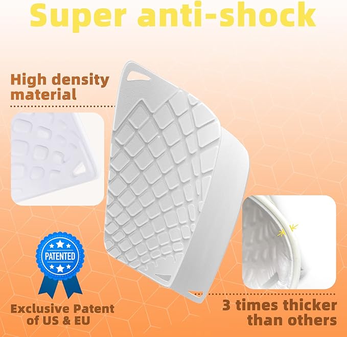 Sportout Soccer Shin Guards - Shin Guards Soccer Kids Youth Adult Protective Shin Pads with Sleeves and Insert Pocket for Boys Girls for Age 4-6, 6-8, 8-10,10-12,12-14,14-Adult