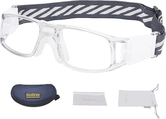 Men Basketball Glasses.Soccer Football Sport Protective Eyewear Safety Goggles,Sports Glasses For Replaceable Lens