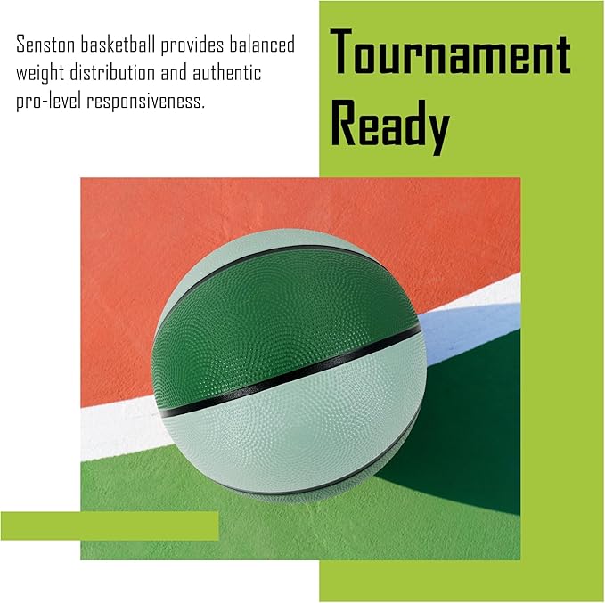 Senston Kids Basketball Balls Size 3/5/7 Basketballs Indoor Outdoor 27.5/29.5 inch Basketball Gifts for Kids/Girls/Boys