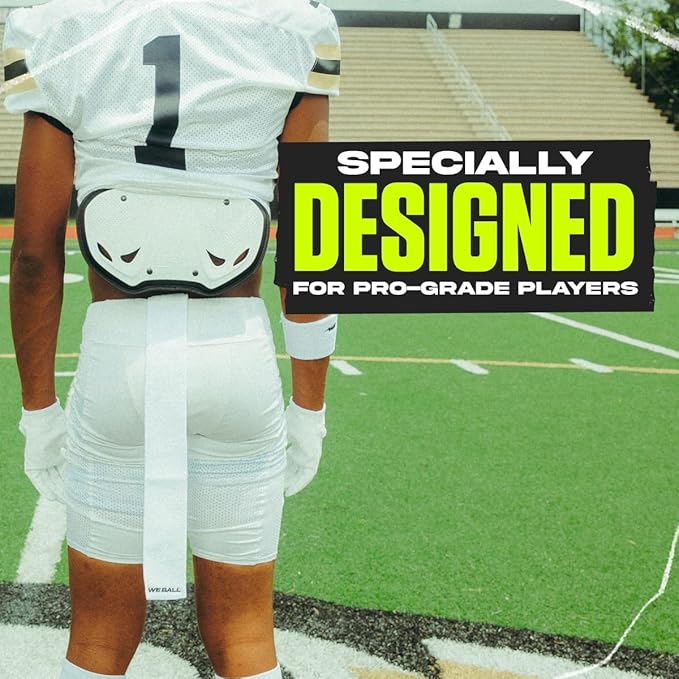 Streamer Football Towel, Sports Towel with Hook and Loop Fastener to Clean Football Visor and Gloves (Navy, Adult)