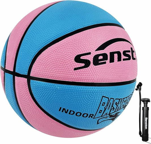 Senston Kids Basketball Balls Size 3/5/7 Basketballs Indoor Outdoor 27.5/29.5 inch Basketball Gifts for Kids/Girls/Boys