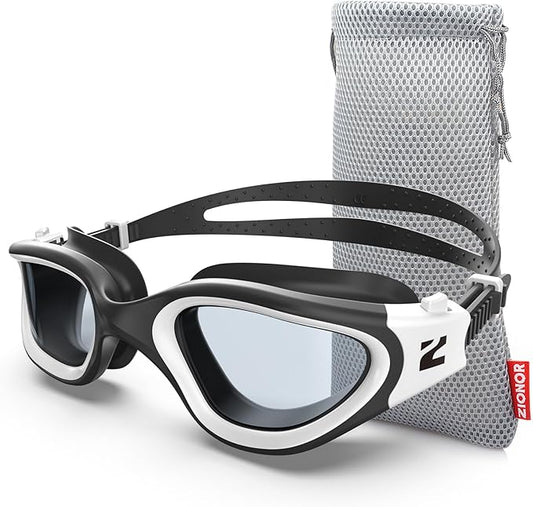 ZIONOR Swim Goggles, G1 SE Swimming Goggles Anti-fog for Adult Men Women