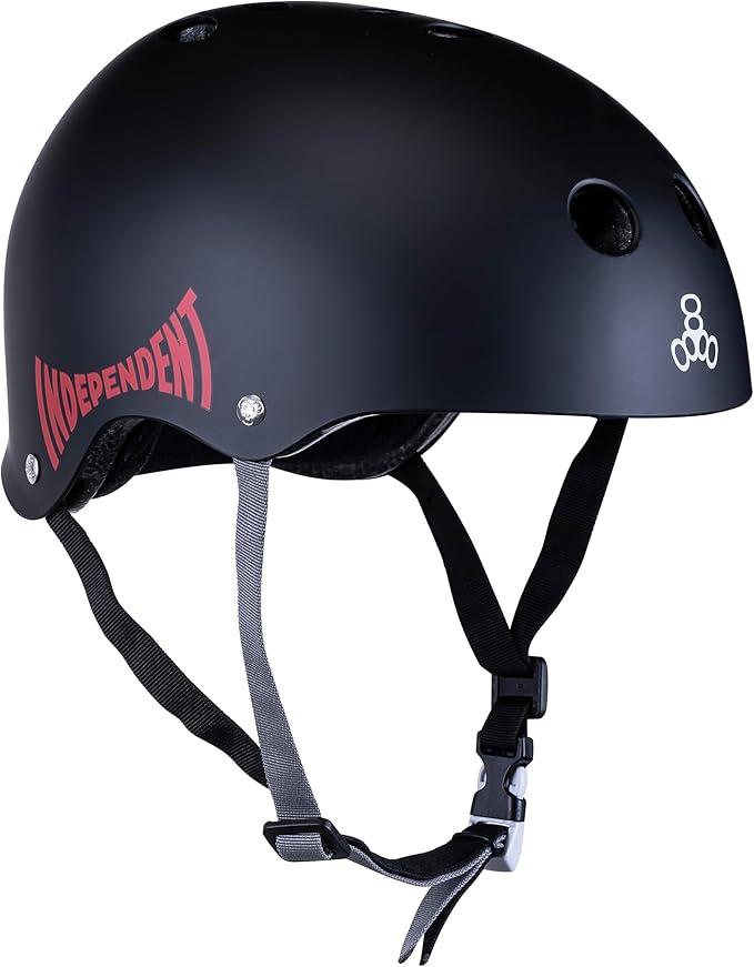Triple Eight Certified Sweatsaver Helmet for Skateboarding, BMX, Roller Derby, Roller Skating, Inline Skating, Scooter and Bike