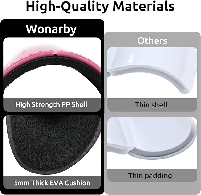 Shin Guards Soccer Youth Kids - Shin Guard for Boys Girls Teenagers Toddler 2-18 Years Old - Football Shin Pads Protection Equipment with Adjustable Straps