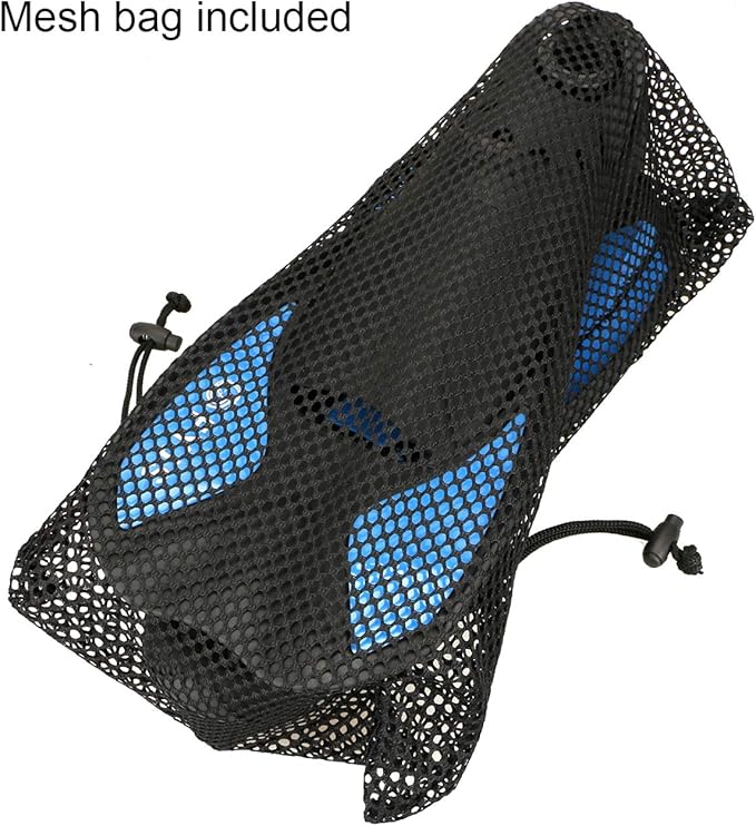 FYJS Short Swim Fins with Comfortable Full Foot Pocket Travel-Size for Snorkeling and Scuba Diving