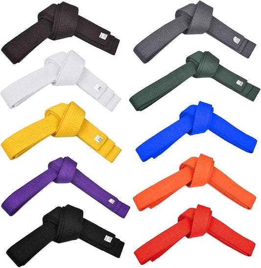 Karate Belt, All-Purpose Martial Arts Belt, Judo Belt, Taekwondo belt, Durable MMA Belt Size 4.2 cm