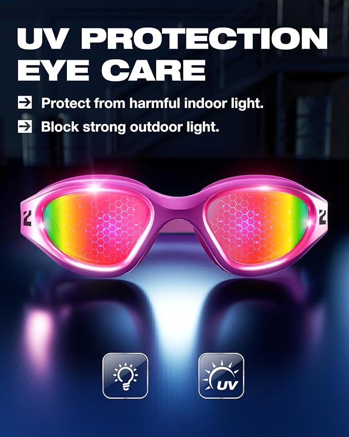 ZIONOR G1 Nava Super Anti-Fog Unisex Swim Goggles Mirror/Bright Smoke Lens