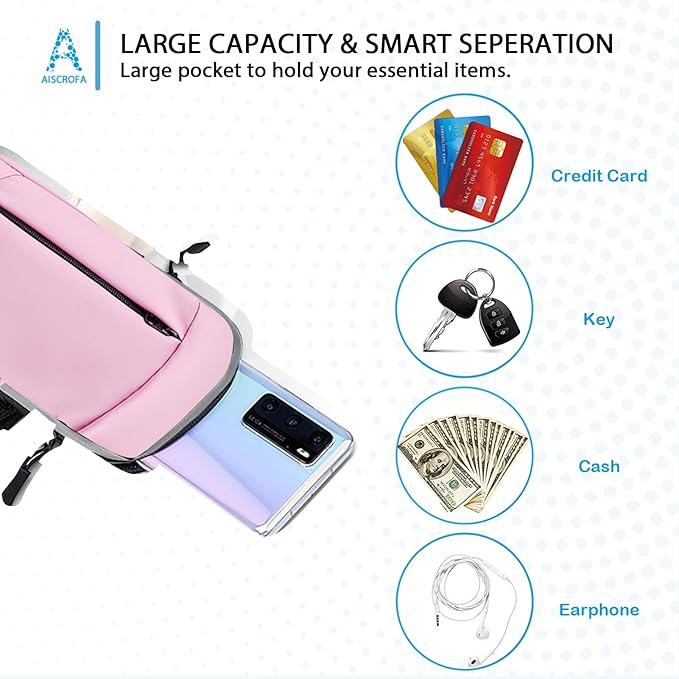 Phone Holder Arm Bands for Running Armband Small Crossbody Bags for Women Kids,iPhone 15 14 13 12 11 Pro Max Xs Xr X 6 7 8 Plus SE Mini Galaxy Ultra Edge S24 S23 Note