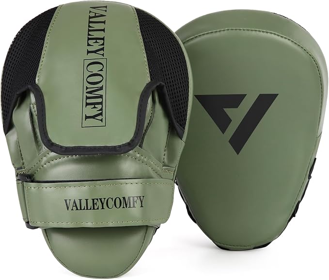 Valleycomfy Boxing Punching Mitts,Boxing Pads Mitts for Men,Ideal for Boxing Training,Kickboxing,Martial Arts