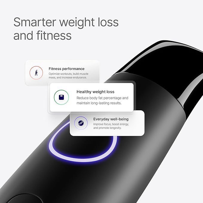 Lumen Metabolism Tracker Device - Measure Real-Time Fat & Carb Burn, Daily Nutrition, Meal Plans, Metabolic Health, Weight Loss, Athletic Fitness & Performance for Men & Women w/Month Subscription