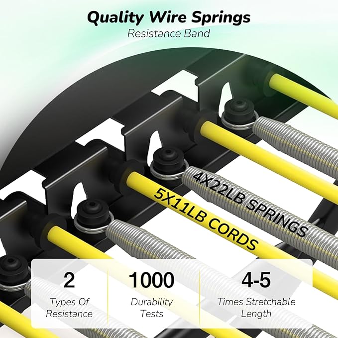 Pilates Reformer, Foldable Reformer Pilates Machine, Pilates Equipment for Home Women Use Gym Workout & Advanced and Beginners Users, Up to 400 lbs Weight Capacity Reformers