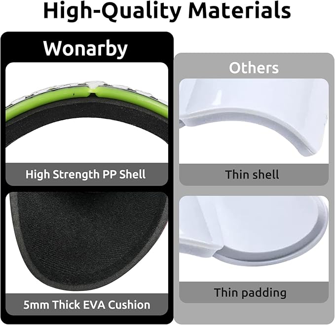 Shin Guards Soccer Youth Kids - Shin Guard for Boys Girls Teenagers Toddler 2-18 Years Old - Football Shin Pads Protection Equipment with Adjustable Straps