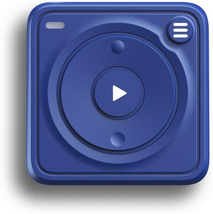 Mighty Wave Waterproof IPX7 Spotify & Amazon Music Player - Includes Waterproof Wired Headphones - Perfect for Swimming - Music + Podcasts