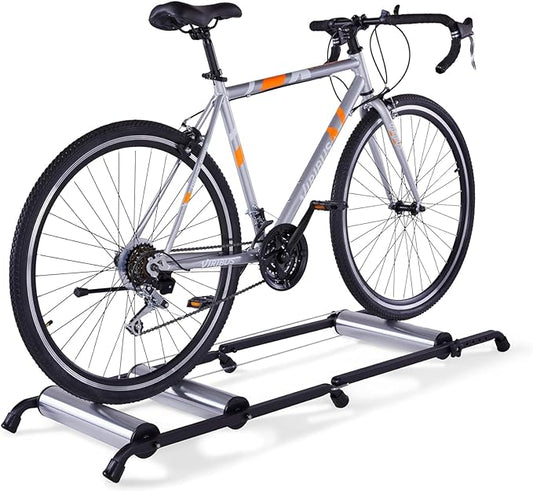 Saris Aluminum Rollers Indoor Bike Resistance Trainer Cycling Exercise Training Enhance Your Balance For Mountain Biking, Racing & Strength Training