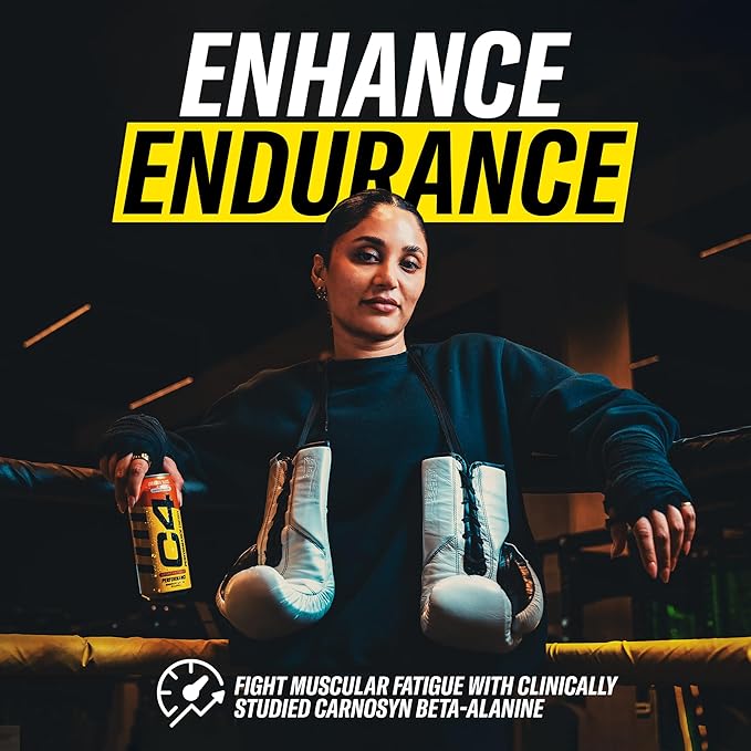 C4 Original Sugar Free Energy Drink 16oz (Pack of 12) | Cherry Limeade | Pre Workout Performance Drink with No Artificial Colors or Dyes