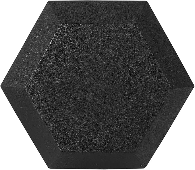 WF Athletic Supply Rubber Coated Hex Dumbbell Set with Two Tier Premium Storage Rack Built for Strength Building, Weight Loss & Home Gym ??Multiple Sets Available