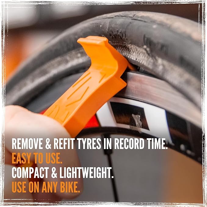 Tru-Tension | Tire Monkey | Tire Lever | Only One Needed to Change Any Tire | Bicycle Tools & Accessories