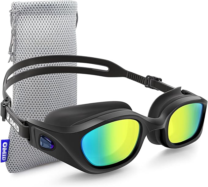 OMID Swim Goggles, P3 Anti-Fog Swimming Goggles for Men Women Anti-UV Goggles