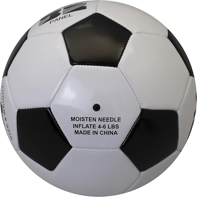 XEDGE Official Size Soccer Ball,Size 5 Training Ball for Girls,Boys,Youth Teenagers,Adults,Machine Stitched for Indoor Outdoor Play