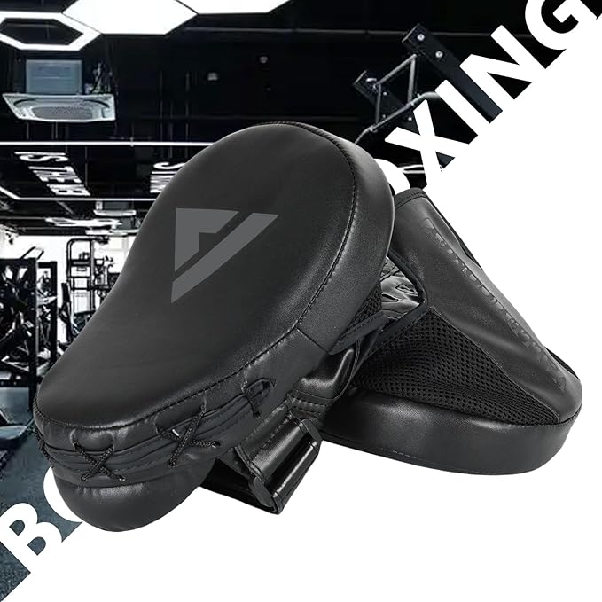Valleycomfy Boxing Punching Mitts,Boxing Pads Mitts for Men,Ideal for Boxing Training,Kickboxing,Martial Arts