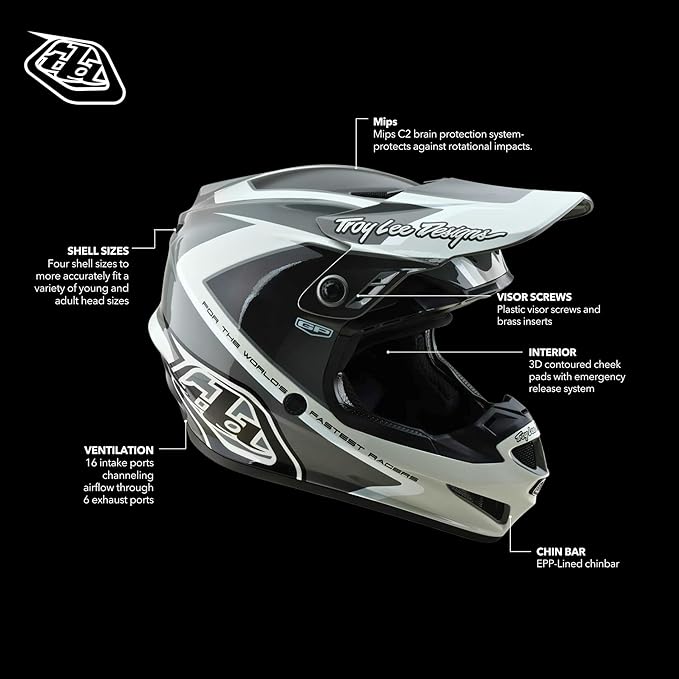 Troy Lee Designs GP Helmet for Motocross MX Off-Road