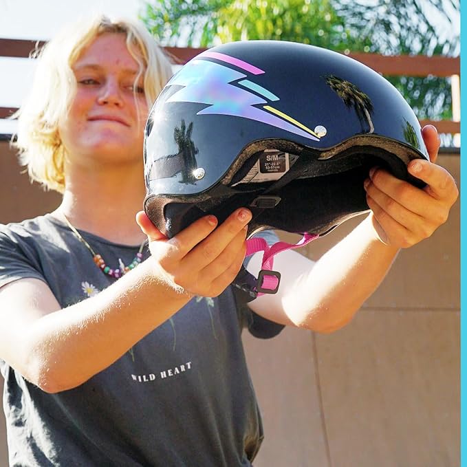 Triple Eight Certified Sweatsaver Helmet for Skateboarding, BMX, Roller Derby, Roller Skating, Inline Skating, Scooter and Bike