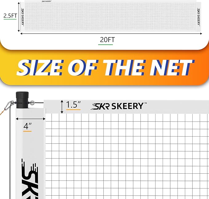 Professional Badminton Set with Winch System,Portable Badminton Net includes Carbon Aluminum Badminton Rackets Set of 4,3 Shuttlecocks and Carrying Bag,Badminton Sets for Backyards,Beach