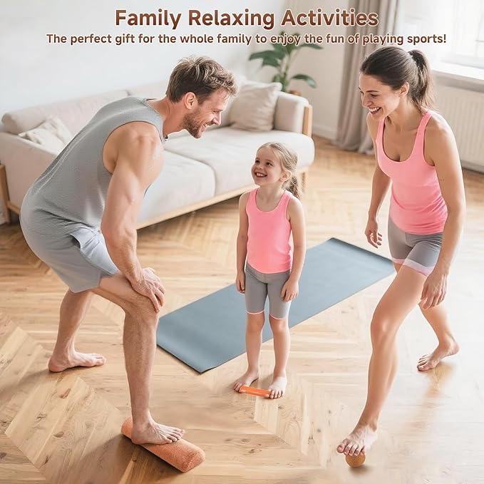 Rocalt Balance Board, Premium Cork Foot Strengthener, Balance Trainers for Enhanced Foot Function, Foot Strengthener for Balance Stability, Improve Mobility & Prevent Falls, Unique Design