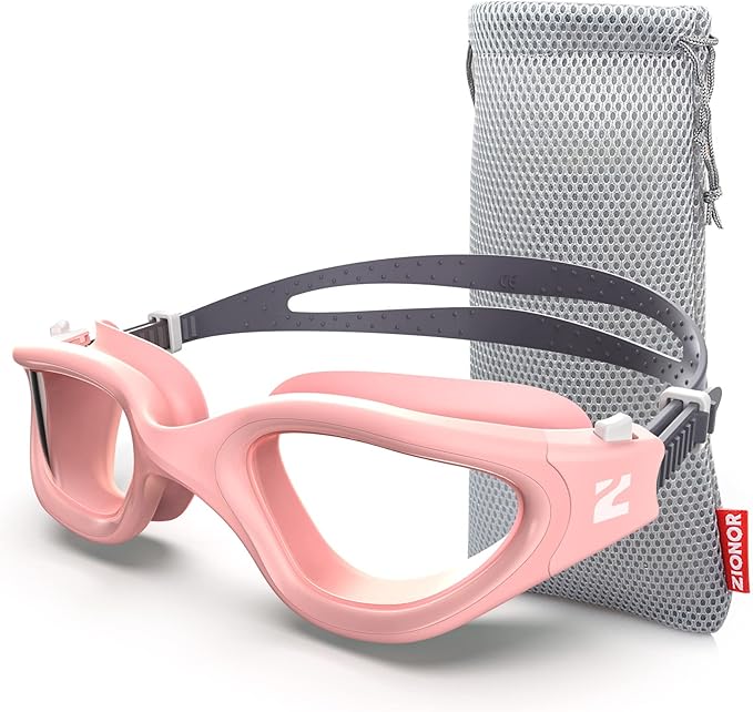ZIONOR Swim Goggles, G1 SE Swimming Goggles Anti-fog for Adult Men Women