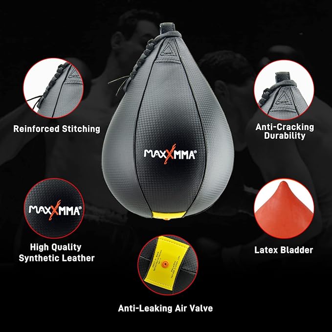 MaxxMMA Speed Bag - Type II - Size L (10" x 7")