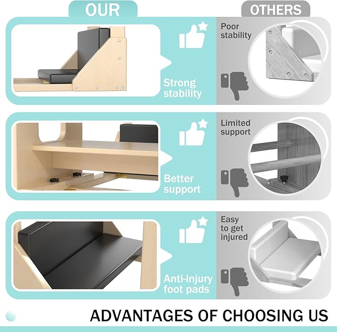 Pilates Barrel, Pilates Spine Corrector is Designed for People who Work in Offices, Pilates Arc Corrects Posture, Relaxes,Stretches to Make The Spine Soft and Supple- Sturdy Solid-3h09n1