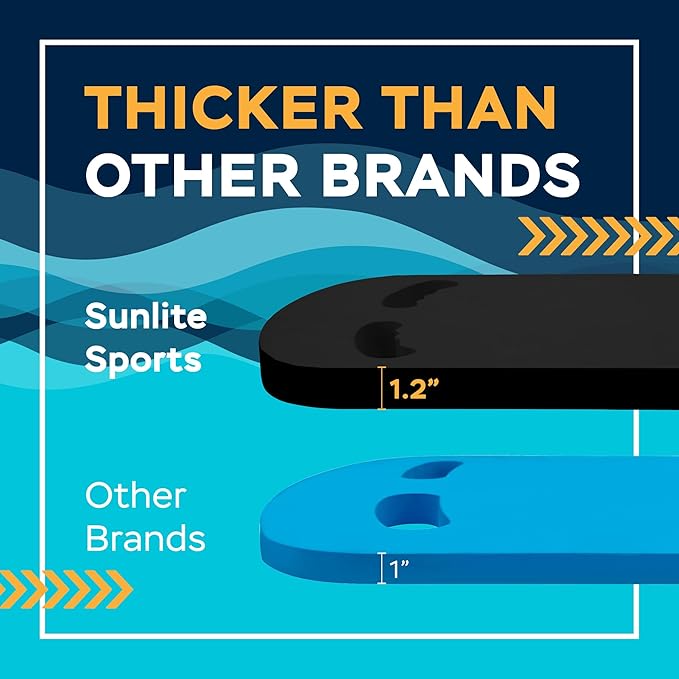 Sunlite Sports Swimming Kickboard - One Size Fits All - A Great Training Aid for Children and Adults