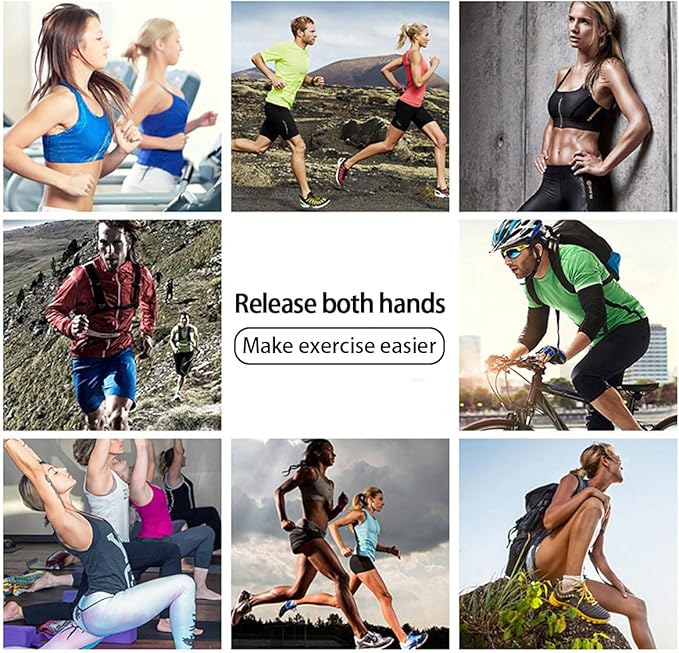 Running Phone Armband for Men Women,Universal Arm Bands for Phones Below 8 Inches,Waterproof Cell Phone Armband for Hiking,Running,Cycling,Climbing(Blue XL)