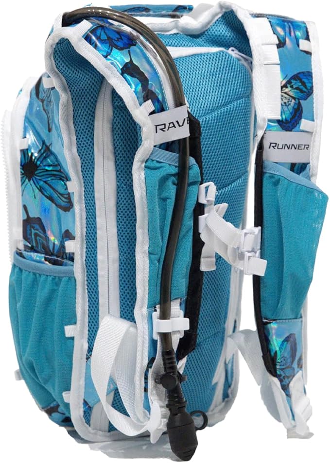 RaveRunner® Anti-Theft Hydration Backpack | Rave Hydration Pack, Festival Water Bag, Hydropack Rave, Hydration Pack EDC