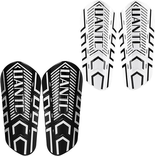 Shin Guards - Soccer Shin Guards with Cushion Protection for Kids/Adults