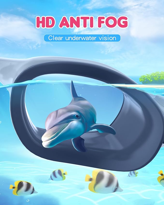 Kids Swim Goggles,Swimming Goggles for Kids 6-14, Anti-Fog UV Protection Pool Glasses for Boys Girls